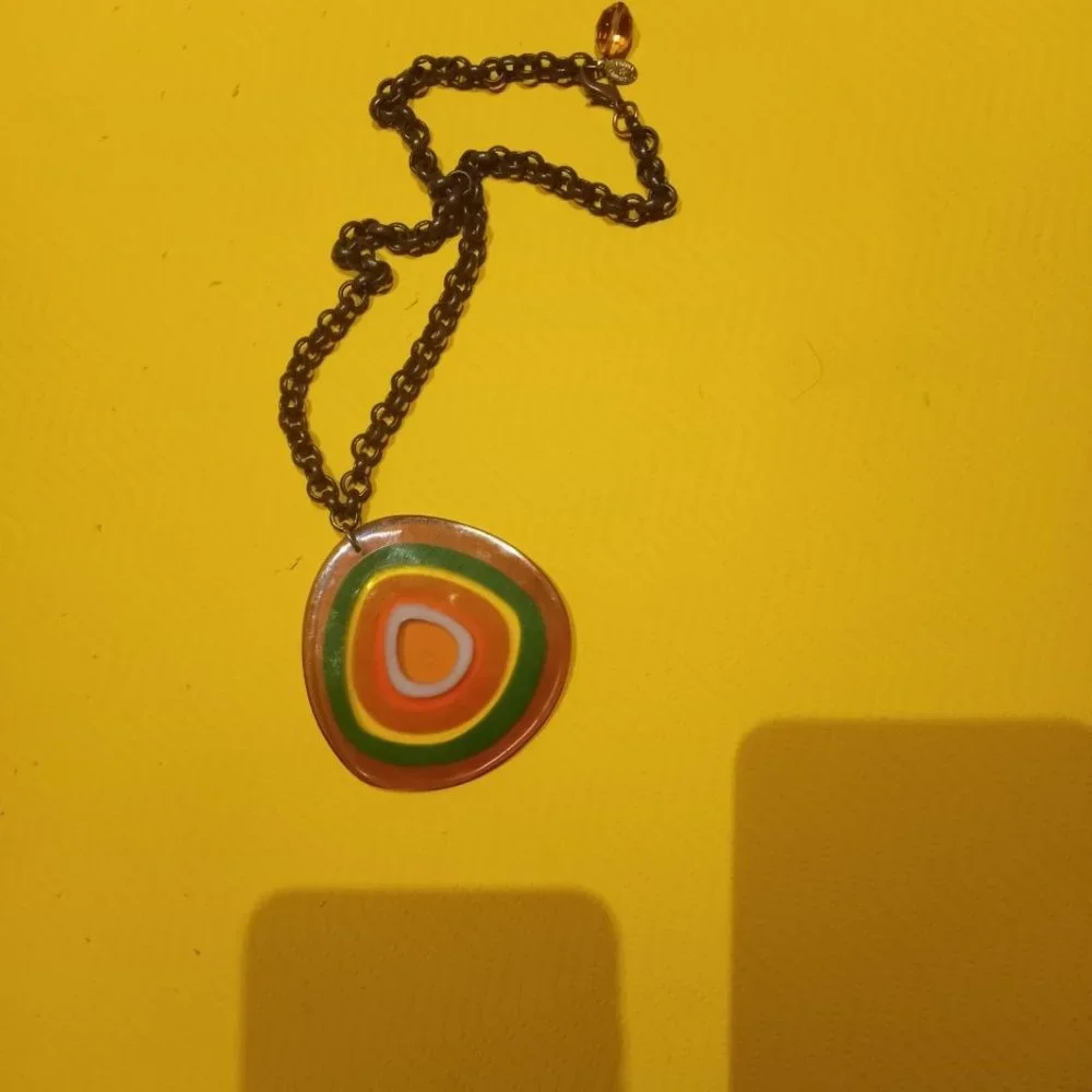 Tarina Tarantino Lucite Necklace